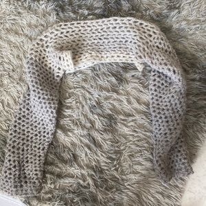 Handmade crochet shrug